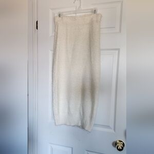 La Classe Couture knit long pencil skirt